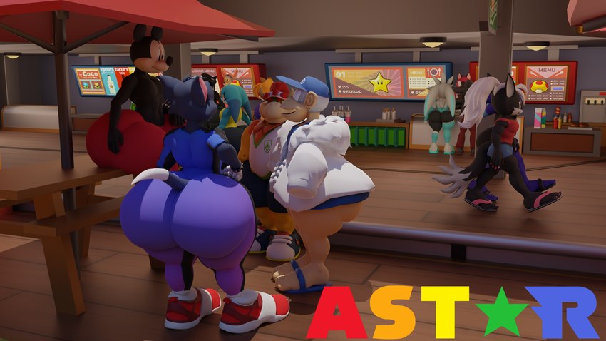 kao, kitsunami the fennec, shadow the hedgehog, silver the hedgehog, sonic the hedgehog, and etc (the murder of sonic the hedgehog and etc) created by sparkliiastor