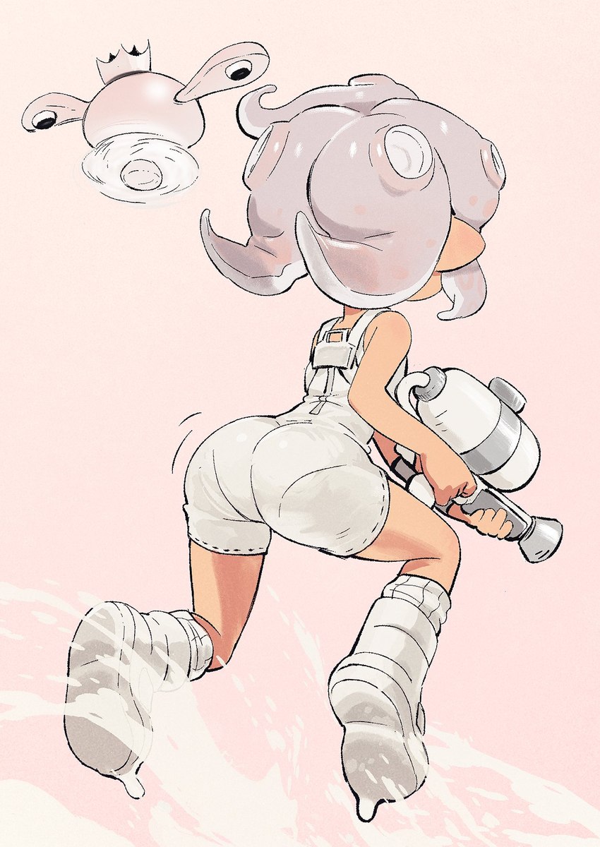 butt butt_focus female holding_object holding_weapon humanoid_pointy_ears machine octoshot panty_lines pointy_ears pseudo_hair solo_focus splattershot tentacle_hair tentacles weapon colo nintendo splatoon team_fortress_2 valve agent_8_(splatoon) pearl_(splatoon) pearl_drone animal_humanoid cephalopod cephalopod_humanoid humanoid marine marine_humanoid mollusk mollusk_humanoid octarian octoling robot 2023 hi_res meme