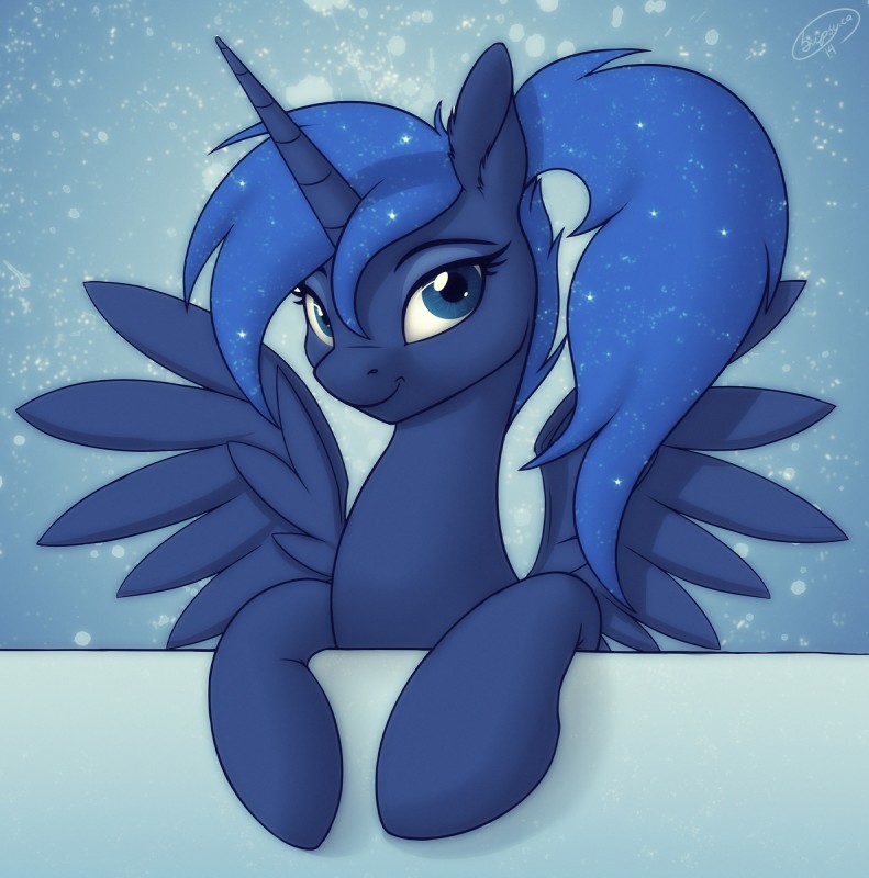 princess luna (friendship is magic and etc) created by skipsy