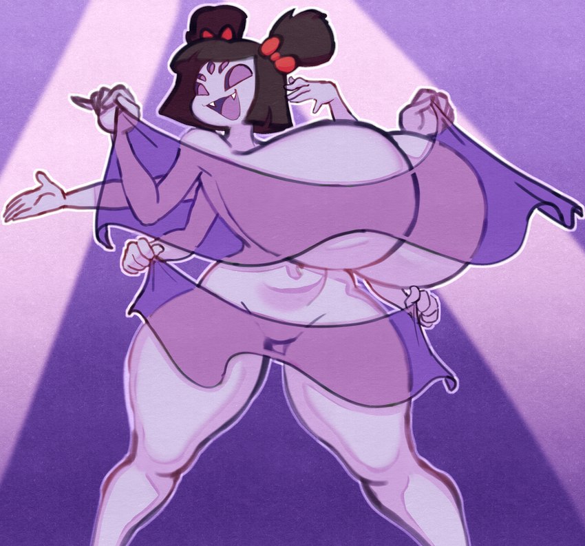 muffet (undertale (series) and etc) created by angstrom