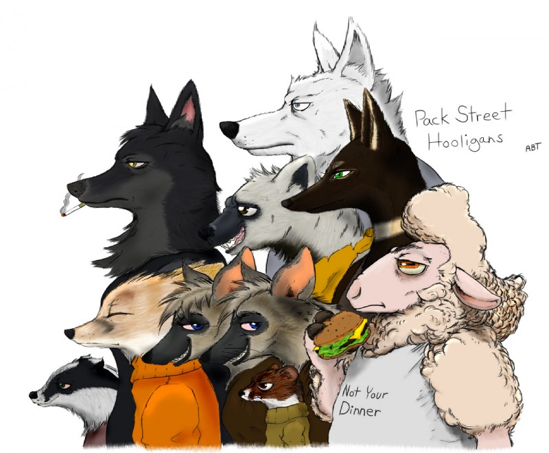 charlie, anneke, wolter, betty, marty, and etc (pack street and etc) created by adam bryce thomas and retsofnoraa