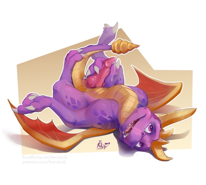 spyro (european mythology and etc) created by karukuji