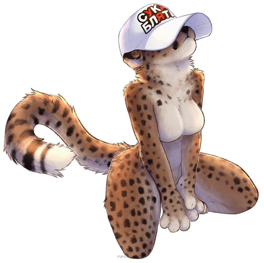 oversized cheetah hat created by marsccts