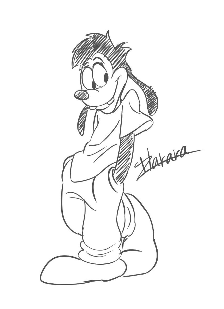 max goof (goof troop and etc) created by harara