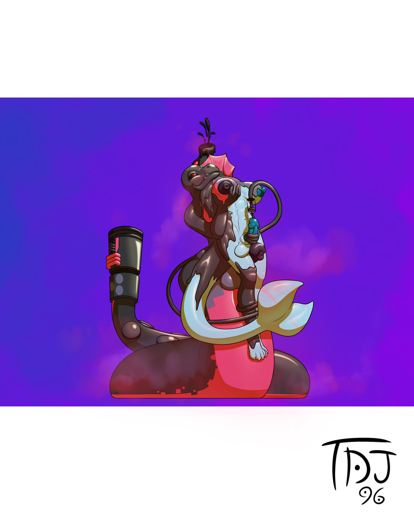 apode crossgender drone dronification fti_crossgender gas_mask gender_transformation genitals handjob intersex legless living_tail mask penile penis pheromones scar serpentine sex snake_tail tail transformation unusual_anatomy unusual_tail thedarkjudge96 nintendo pokemon draconcopode eeveelution generation_1_pokemon generation_7_pokemon naga pokemon_(species) reptile salazzle scalie snake vaporeon absurd_res hi_res