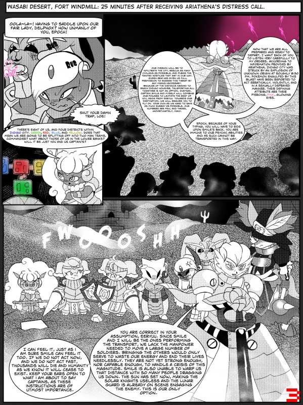 dialogue garden_of_eden text bluebean nintendo pokemon absol audino delphox gardevoir generation_1_pokemon generation_3_pokemon generation_4_pokemon generation_5_pokemon generation_6_pokemon lopunny marowak pokemon_(species) whimsicott absurd_res comic english_text hi_res monochrome