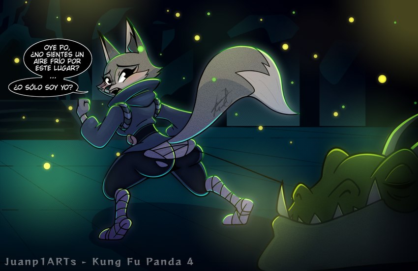 zhen (kung fu panda and etc) created by juanp1arts