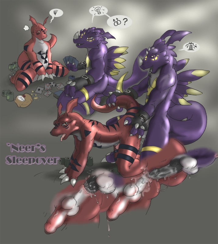 dragoneer and fan character (bandai namco and etc) created by sarovak