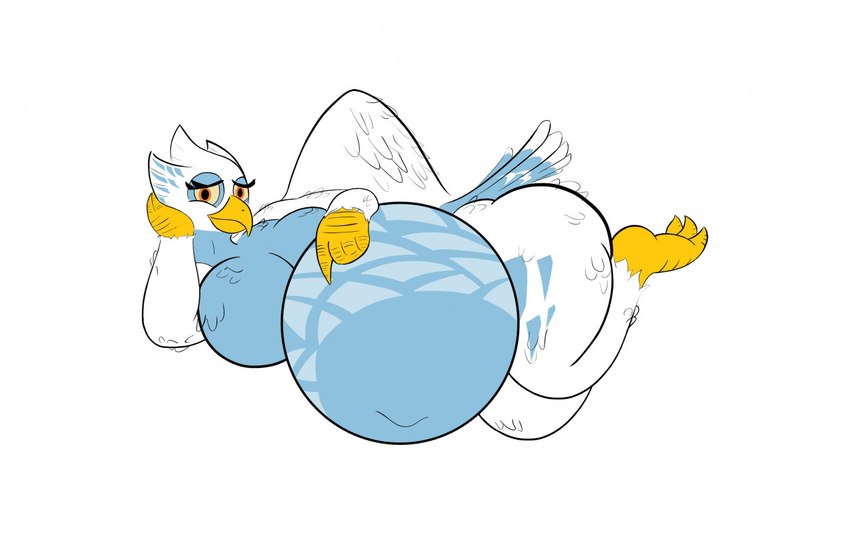 anthro big_breasts breasts female nude overweight overweight_female pregnant pregnant_anthro pregnant_female solo veiled_lioness legends_of_chima lego eris_(legends_of_chima) accipitrid accipitriform avian bird eagle