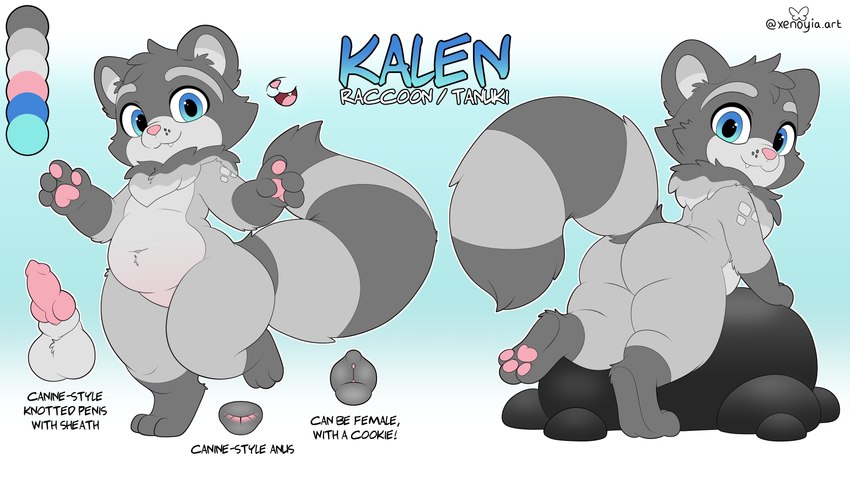 kalen created by xenoyia