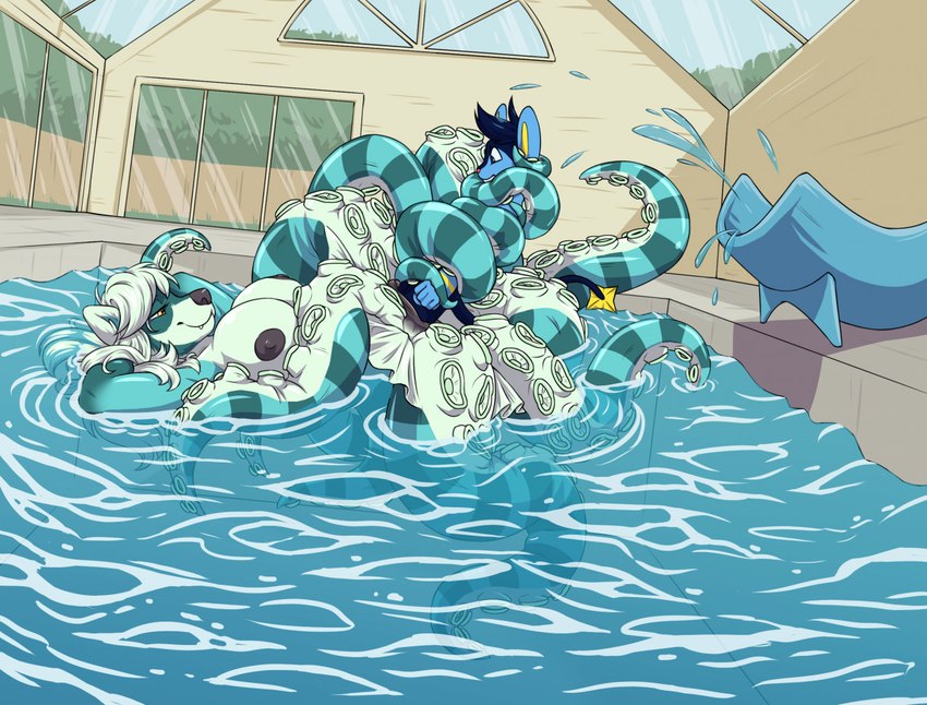 blue_body coiling coiling_another coiling_around_body dominant dominant_female female male male/female male_prey split_form tentacles unbirthing vaginal vore pilli10 nintendo pokemon teal_seas cecaelia cephalopod coleoid generation_4_pokemon hybrid luxio mammal marine merfolk mollusk mouse murid murine pokemon_(species) rodent taur digital_media_(artwork)