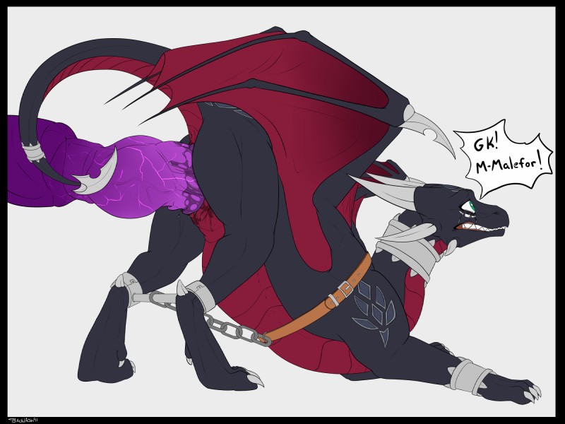 corrupt cynder, cynder, and malefor (the legend of spyro and etc) created by backlash91