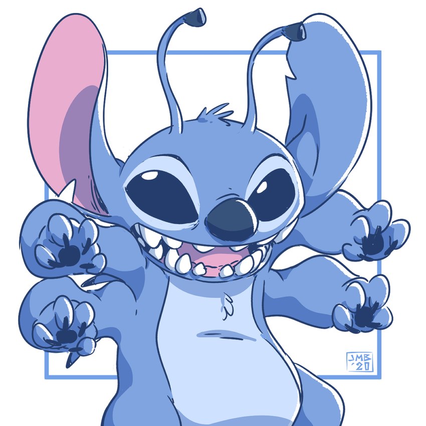 stitch (lilo and stitch and etc) created by jay boulton