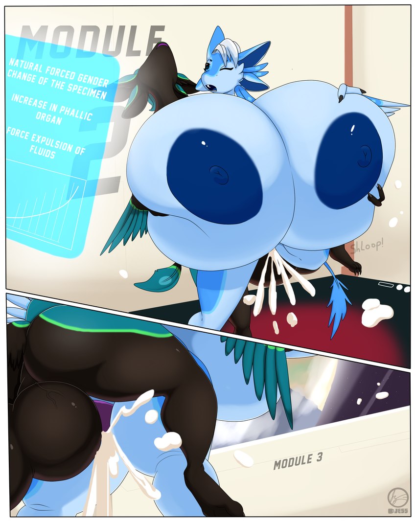 3_fingers 3_toes 4_ears anthro balls big_balls big_breasts big_penis biped black_body black_claws black_feathers blue_body blue_eyes blue_feathers blue_mouth blue_nipples blue_sclera blue_tail blue_tail_feathers bodily_fluids breasts claws cosmic_background cum cum_explosion duo feather_hair feathered_wings feathers feet female female_anthro female_penetrated fingers floating_cum forced forced_cum_expulsion forced_orgasm genital_fluids genitals green_body green_feathers hair head_tilted_back huge_balls huge_breasts hyper hyper_breasts looking_at_another male male/female male_penetrating male_penetrating_female multi_ear nipples non-mammal_balls non-mammal_breasts non-mammal_nipples nude onomatopoeia orgasm penetration penile penile_penetration penis phallic pseudo_hair purple_mouth purple_penis sex shloop sound_effects space space_background standing tail text toes white_hair winged_arms wings jessesmash32 ralena/ralaku rhai_(sikata) avali avian 2022 english_text hi_res herm_(lore)