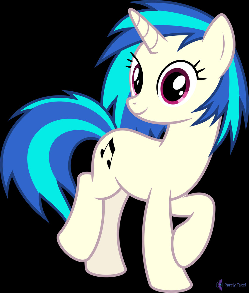 vinyl scratch (friendship is magic and etc) created by parclytaxel