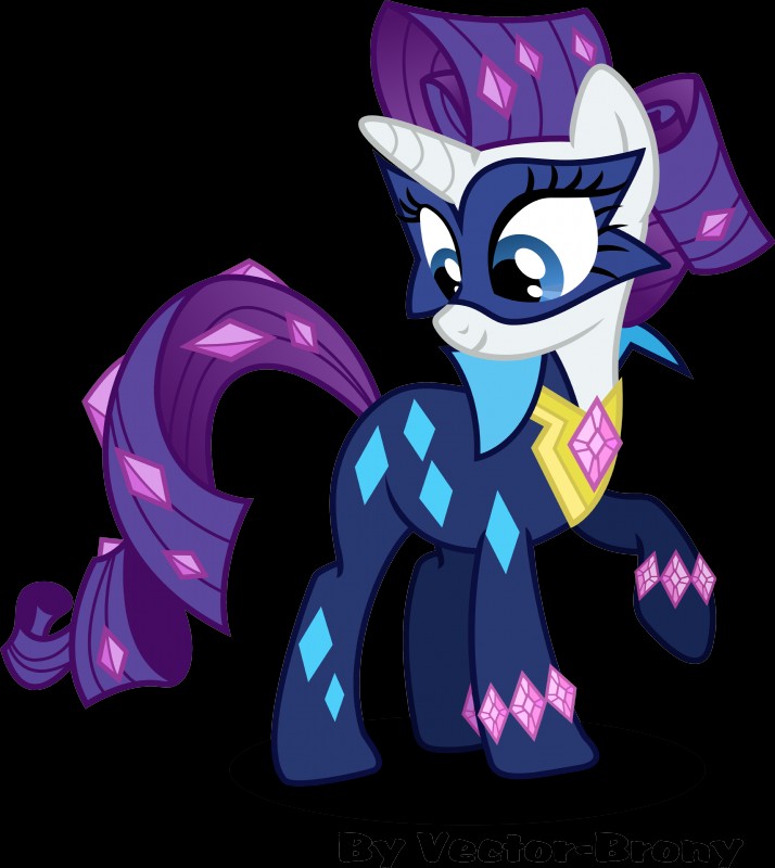 blue_eyes clothing costume diamond_(gem) female gem horn mask simple_background skinsuit smile solo tight_clothing transparent_background vector-brony friendship_is_magic hasbro my_little_pony mythology power_ponies_(mlp) radiance_(mlp) rarity_(mlp) equid equine mammal mythological_creature mythological_equine unicorn 2013 absurd_res alpha_channel hi_res