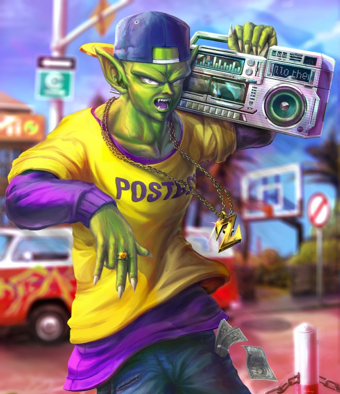 piccolo (dragon ball z and etc) created by excharny