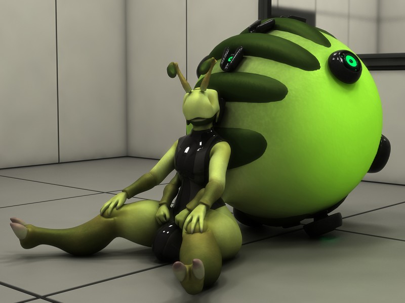 vin the alien honeypot ant created by anthroanim