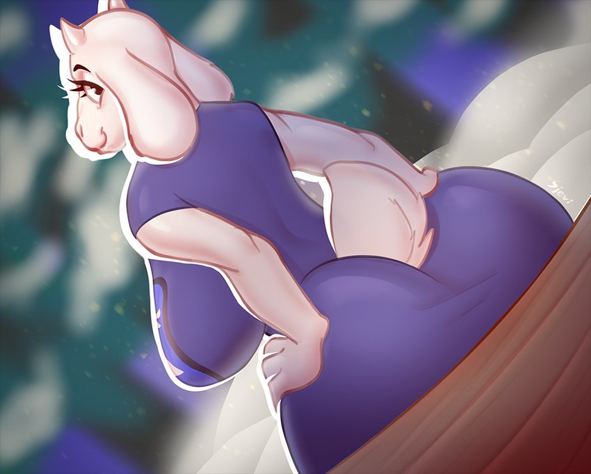 toriel (undertale (series) and etc) created by sjevi