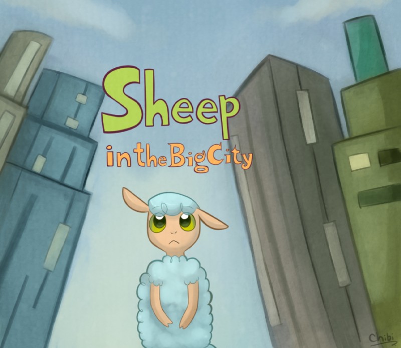 anthro detailed_background solo sunnynoga cartoon_network sheep_in_the_big_city sheep_(character) bovid caprine domestic_sheep mammal sheep 2012 digital_media_(artwork)