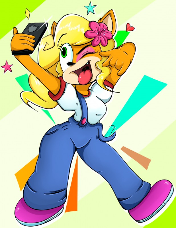 coco bandicoot (crash bandicoot (series) and etc) created by froggywithfries