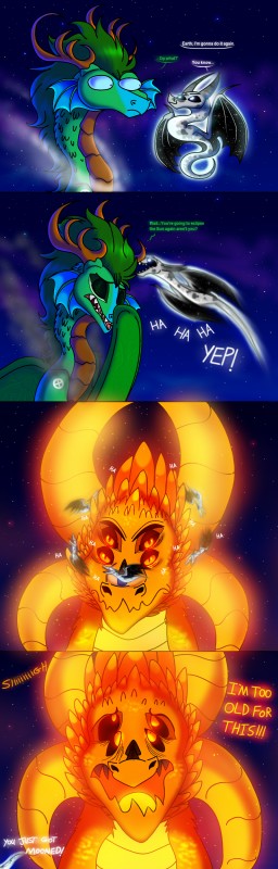 earth, luna, and sun (mythology) created by plaguedogs123