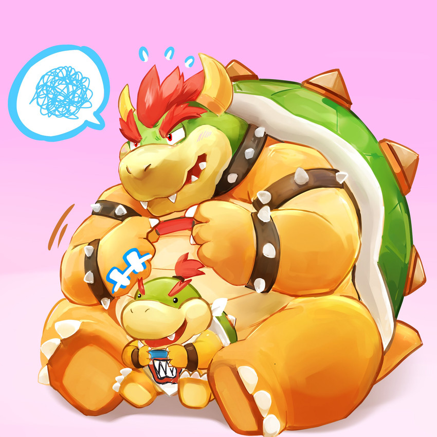 bowser and bowser jr. (nintendo switch and etc) created by lates