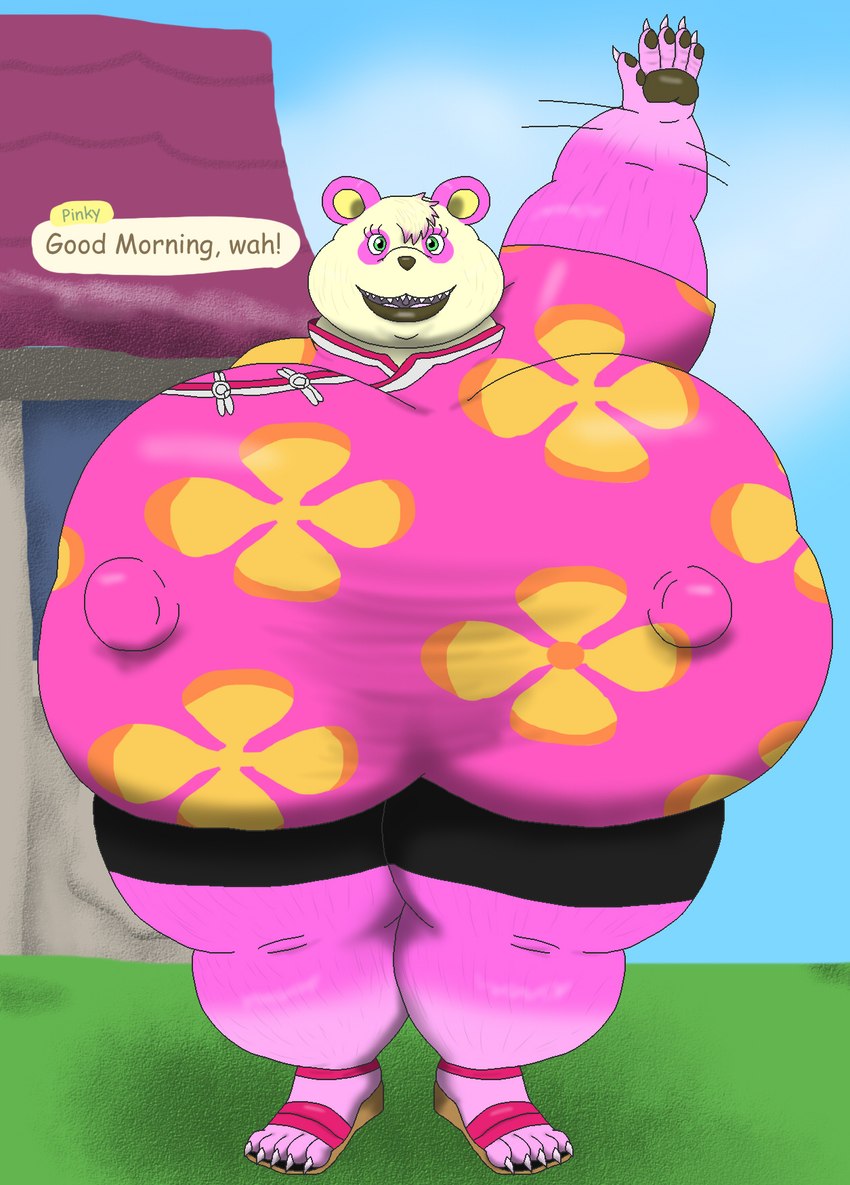 pinky (animal crossing and etc) created by alythewolfcat