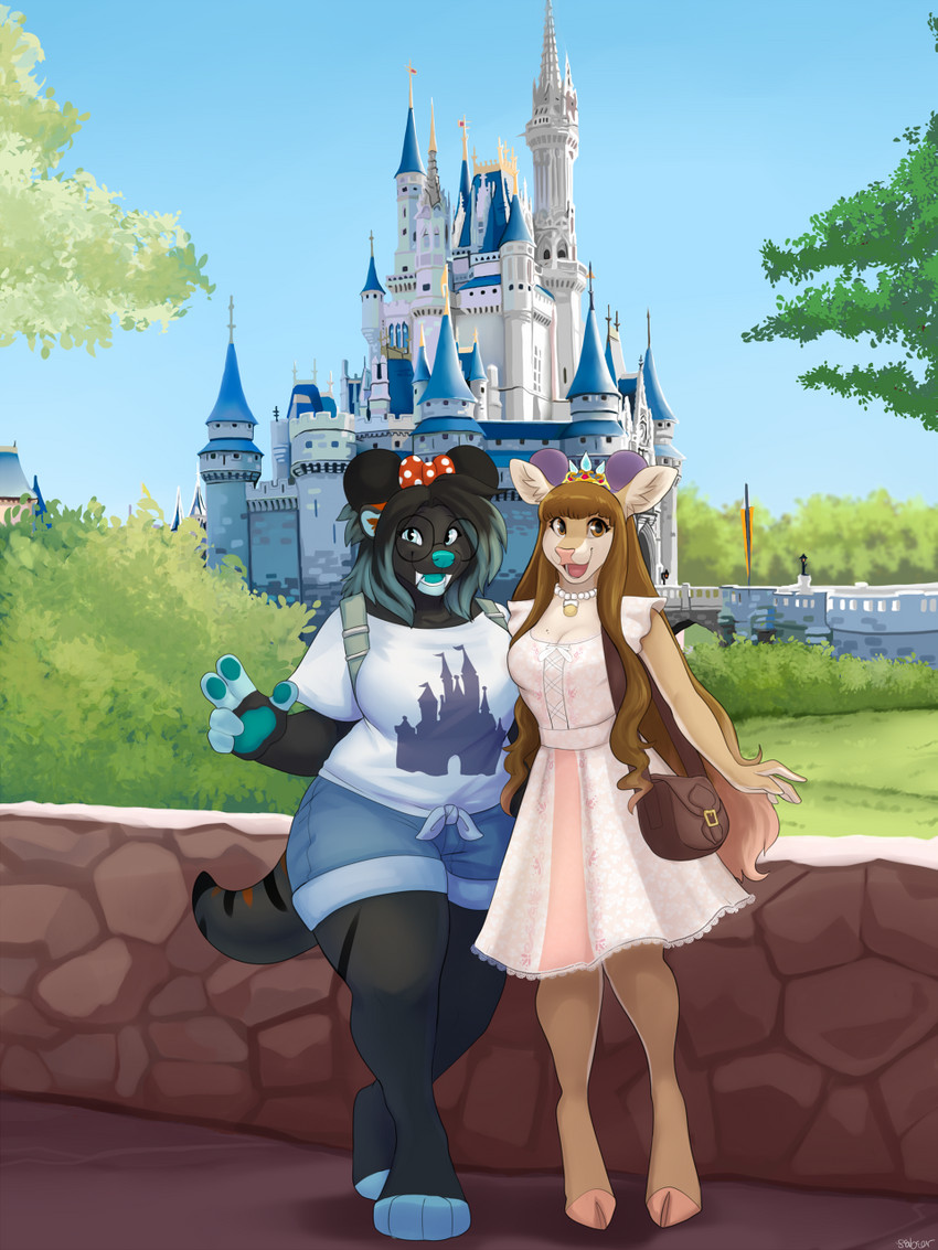 cinderella castle and etc created by seibear