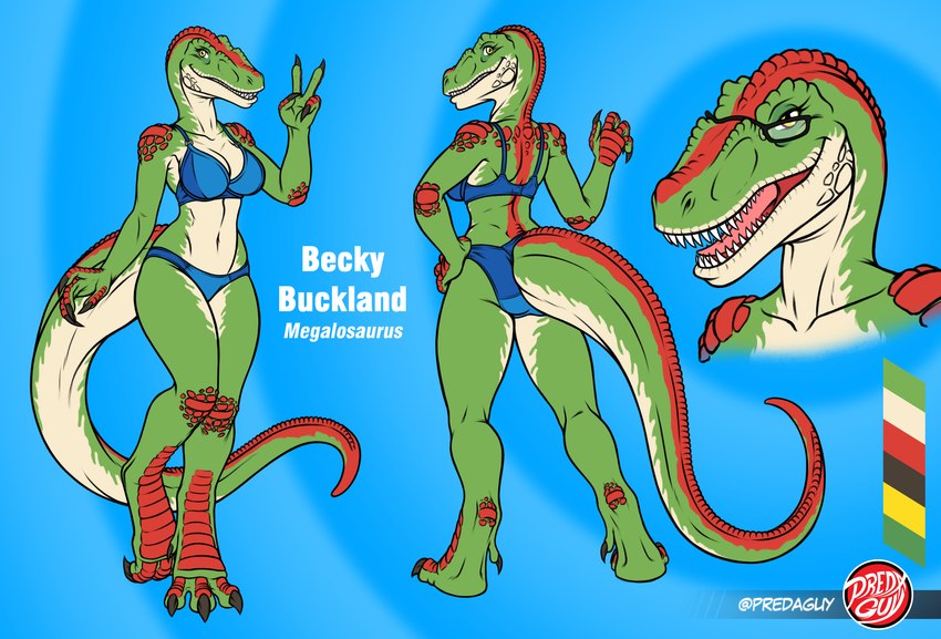 becky (anthrosaurs) created by predaguy