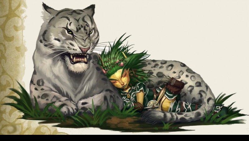 droogami and lini (pathfinder and etc) created by unknown artist