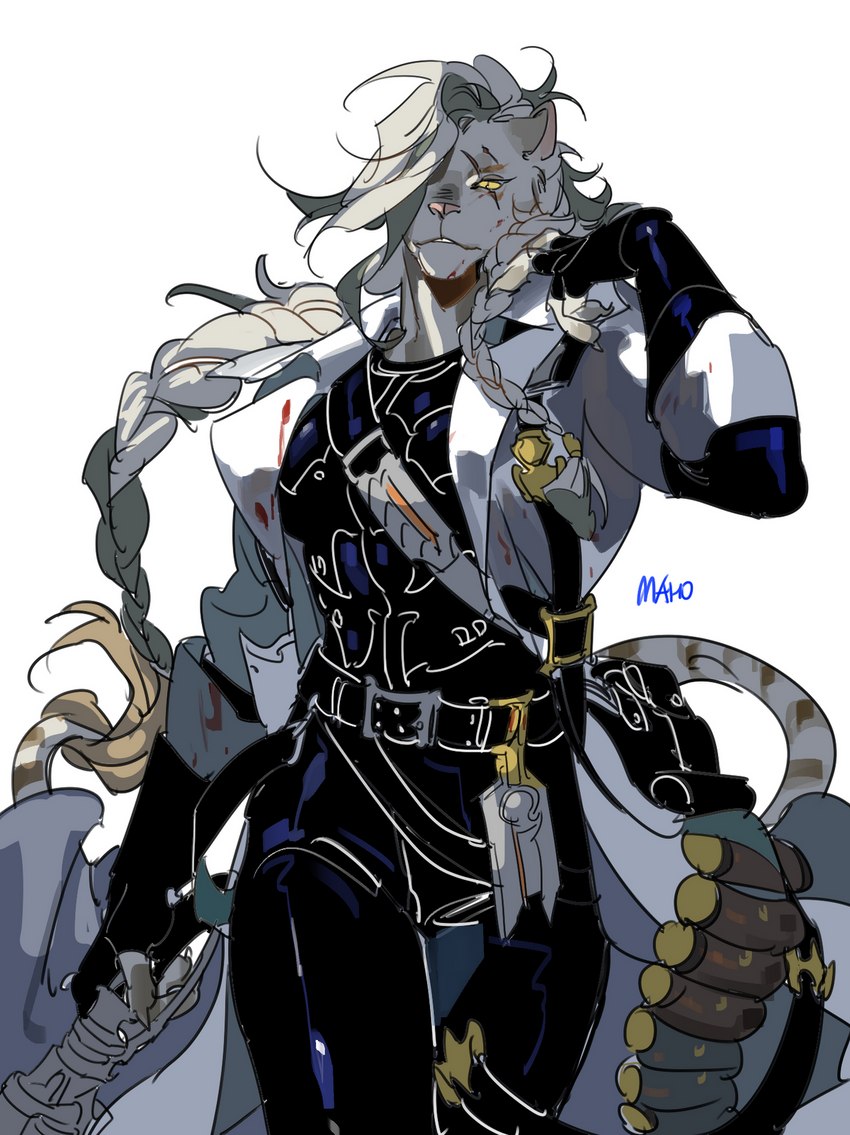 gunbreaker and thancred waters (final fantasy xiv (legacy) and etc) created by kkron m