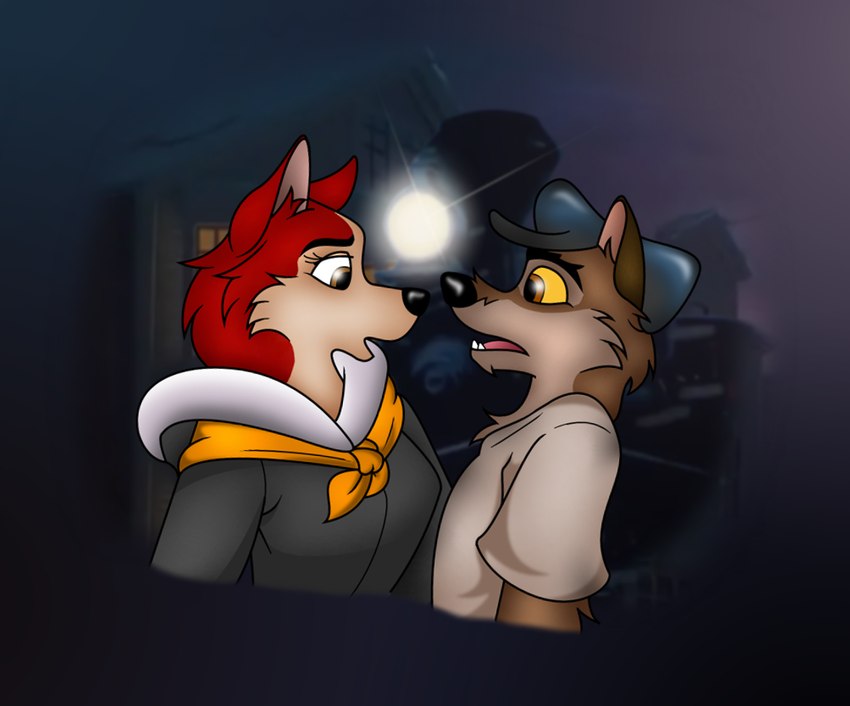 balto and jenna (universal studios and etc) created by folwilliar