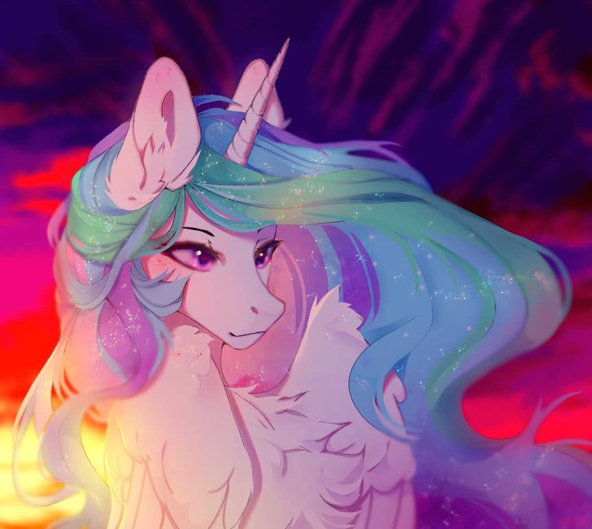 princess celestia (friendship is magic and etc) created by just gray-x