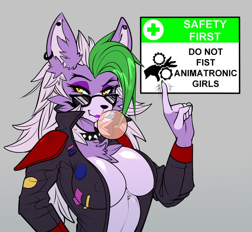roxanne wolf (five nights at freddy's: security breach and etc) created by phaser automata