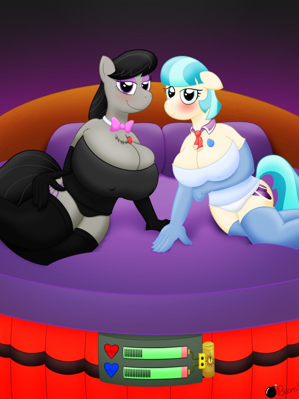 coco pommel and octavia (friendship is magic and etc) created by ponyboom