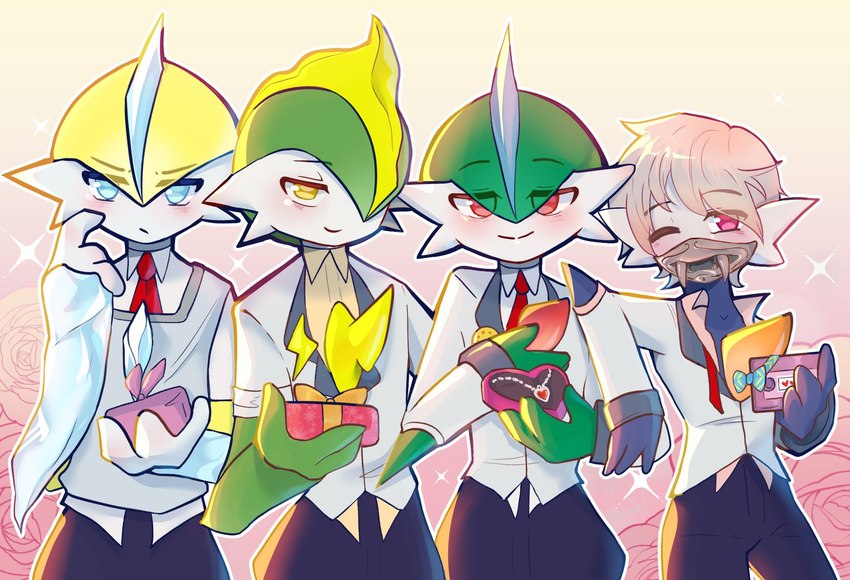 antichlorobenzene, sir gallade, storm, and thibault (matter of mind and etc) created by demira lilian