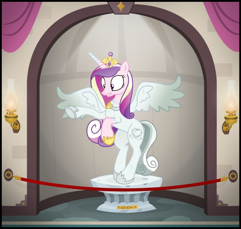 princess cadance (friendship is magic and etc) created by icaron