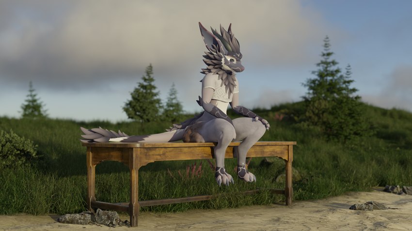 anthro bottomwear clothed clothing feces male outside scatplay sitting sky soiling soiling_pants solo topwear darkestslice nardoragon 16:9 3d_(artwork) 4k absurd_res blender_(artwork) digital_media_(artwork) hi_res widescreen