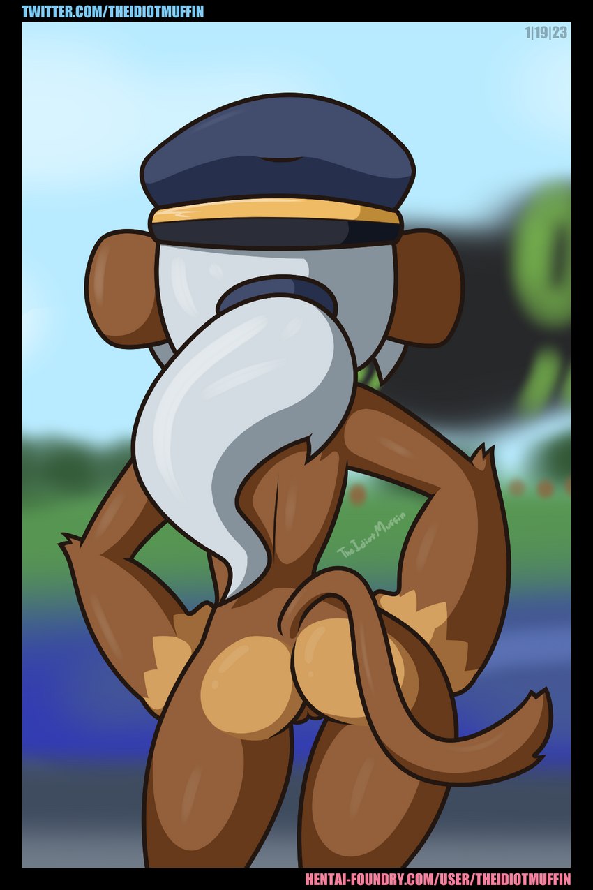 admiral brickell (bloons tower defense and etc) created by theidiotmuffin