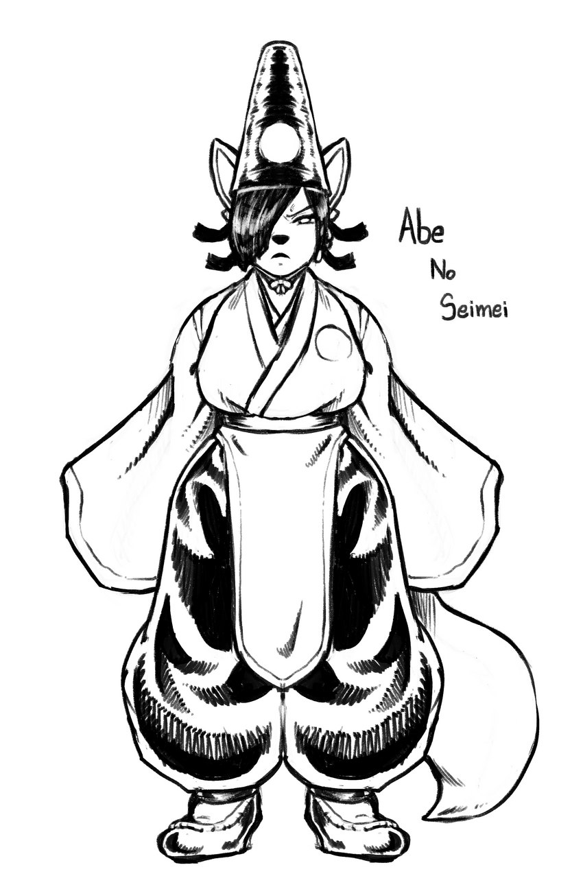 abe no seimei created by noahdoesart