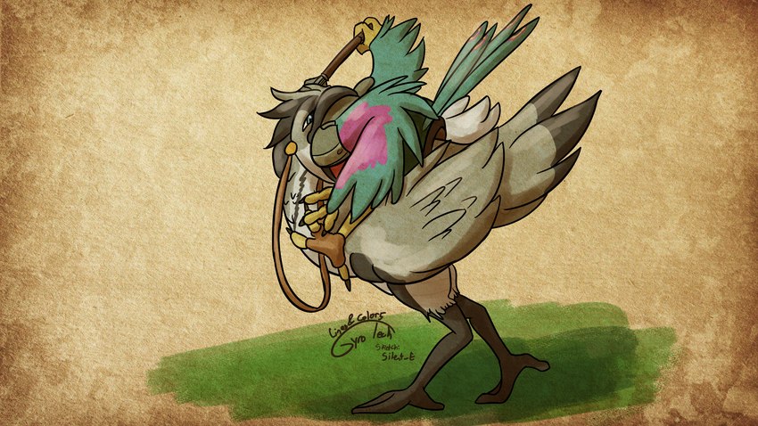 anthro anthro_prey armor avian_feet avian_pred beak biped blue_body blue_eyes body_in_mouth clothing duo feathered_crest feathered_wings feathers feral feral_pred green_eyes grey_body head_crest head_first in_mouth mace male male_pred male_prey melee_weapon oral_vore partially_inside pink_body same_size_vore scarf stretched_mouth tail tail_feathers vore weapon white_body winged_arms wings gyrotech silent_e final_fantasy square_enix ardeas gyro_feather avian bird chocobo galliform peafowl phasianid 16:9 hi_res widescreen