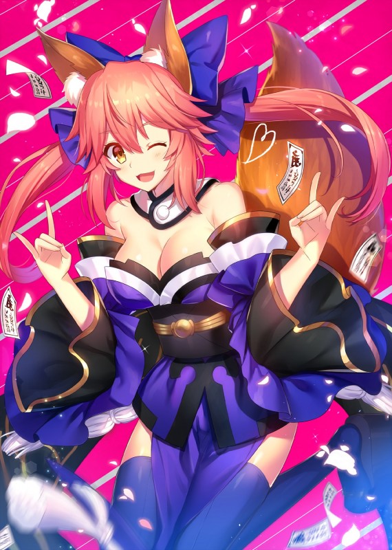 caster tamamo-no-mae (fate (series) and etc) created by f yuyuyuki