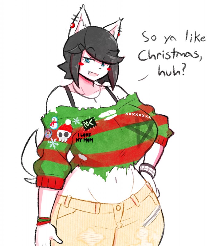 maggie applebee (christmas) created by theycallhimcake