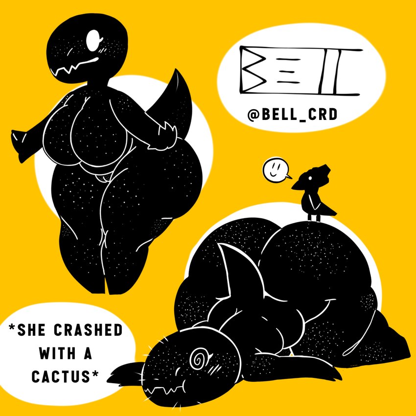 anthro ass_up beak big_breasts big_butt breasts butt cactus claws fangs female freckled_breasts freckled_butt freckled_chest freckled_face freckled_legs freckled_thighs freckles freckles_on_shoulders front_view genitals huge_butt lying on_front plant pussy solo standing stunned tail teeth thick_tail bell_crd google google_chrome dinosaur_(google_chrome) avian bird dinosaur prehistoric_species pterodactylus pterosaur reptile scalie 1:1 hi_res