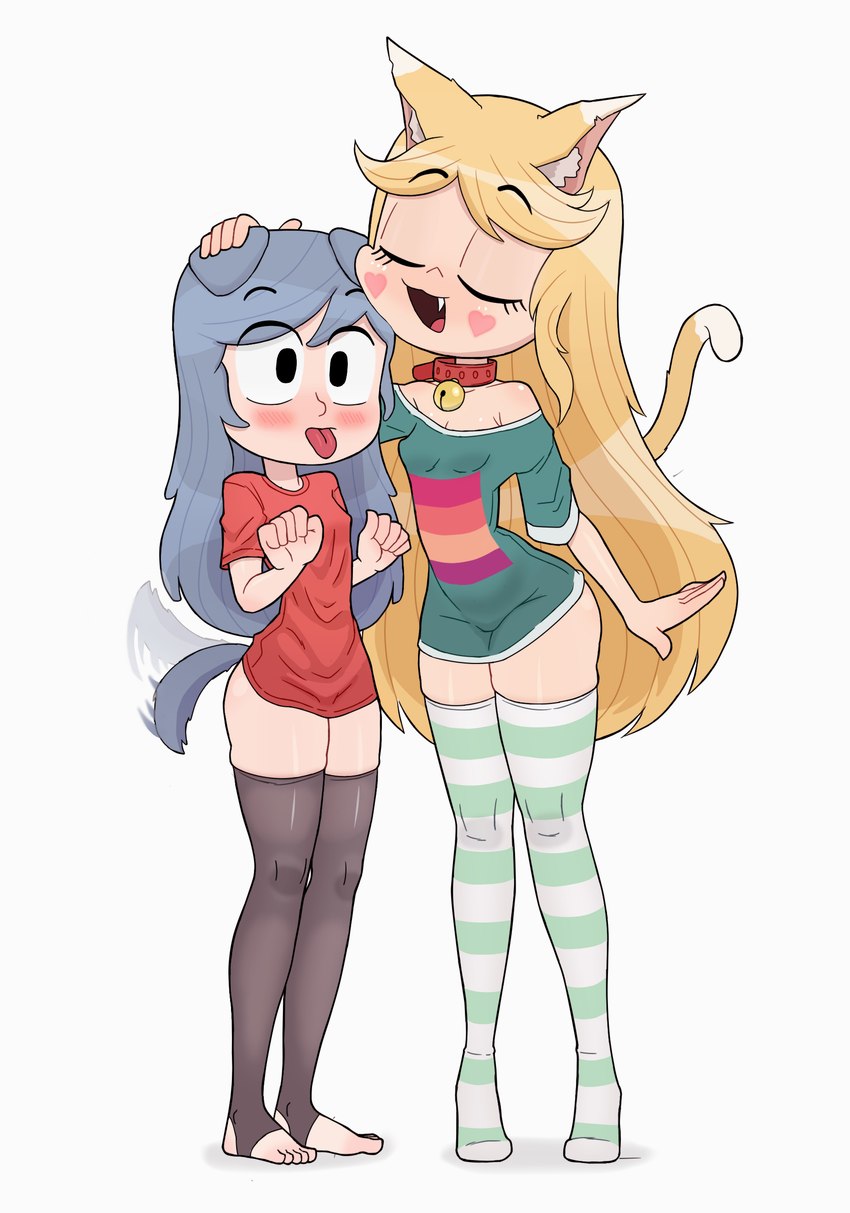 hilda and star butterfly (star vs. the forces of evil and etc) created by rukisan