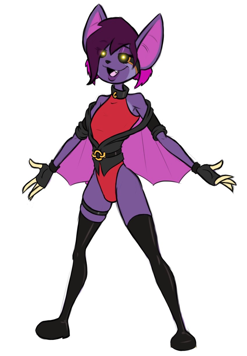 anthro boots clothing femboy footwear fur gloves handwear male purple_body purple_fur shoes slim solo lord_sarloc pukijr sarloc sarly bat batsloth mammal pilosan sloth xenarthran full-length_portrait hi_res portrait