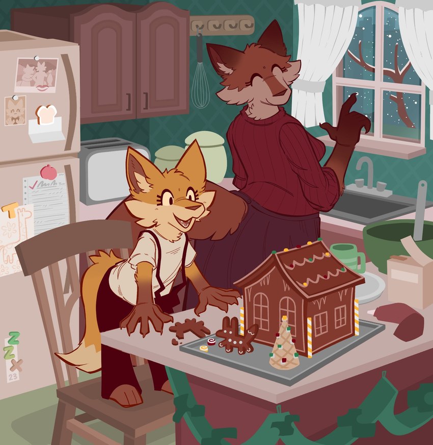 trisha fox (christmas) created by zzx