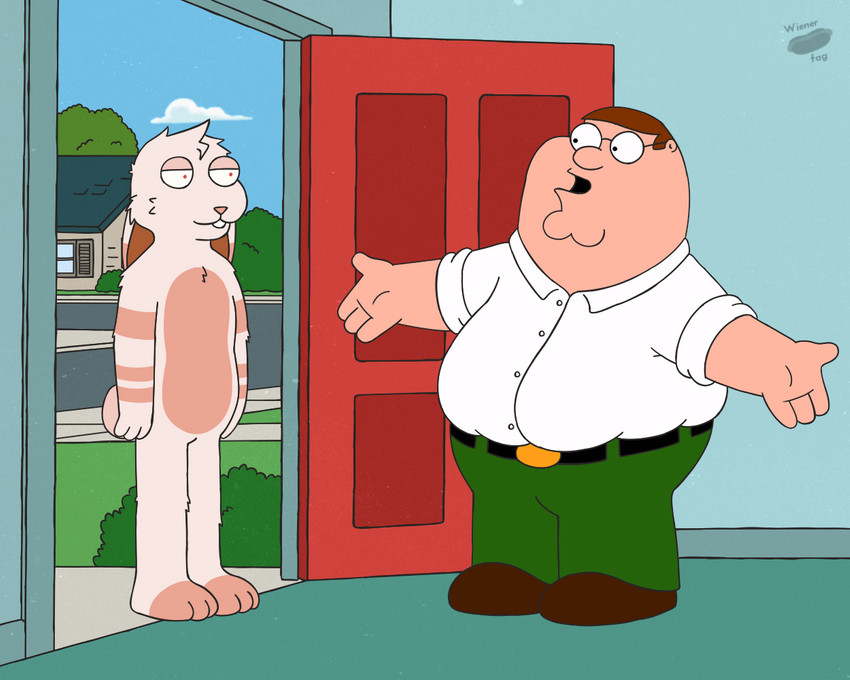 peter griffin and tobi (holy crap lois it's x! and etc) created by wiener-fag