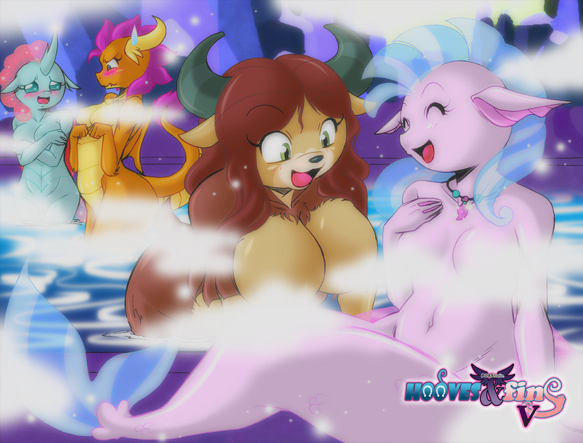 ocellus, silverstream, smolder, and yona yak (friendship is magic and etc) created by boastudio
